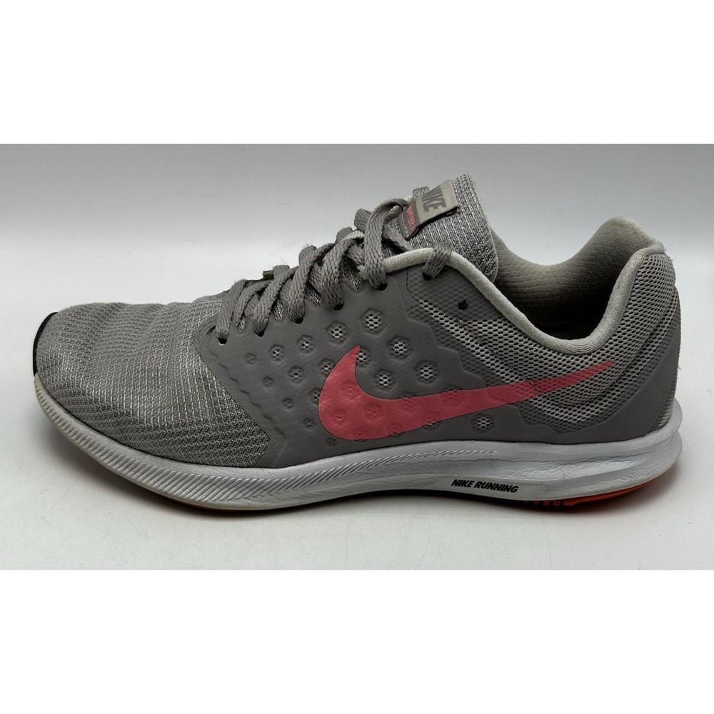 Nike Sneakers Womens Size 7.5 Downshifter 7 Shoes Running Gym Trainers Gray Pink